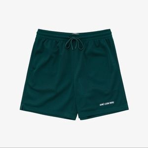 AIME LEON DORE - Logo Gym Short ALD Green